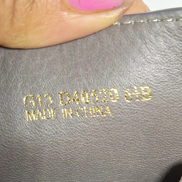 Cole Haan Adler Grey Riding Boot Leather/Suede With Gold Accent Buckle 6 1/2 - Picture 9 of 13